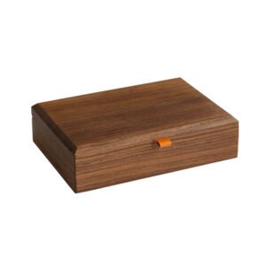 Jewelry Box — Dark Wooden Dresser Chest — main view