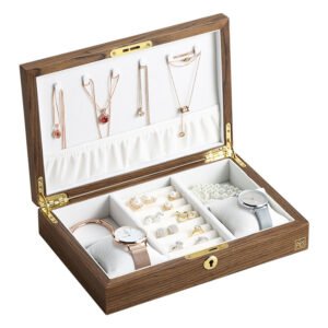 Jewelry Box — Wooden Necklace-Lid Chest — main view