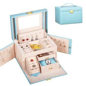 Jewelry Box — Side-Opening Layered Chest — main view