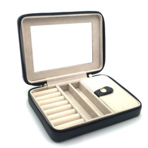 Travel Jewelry Box — Slim Mirror Case — main view